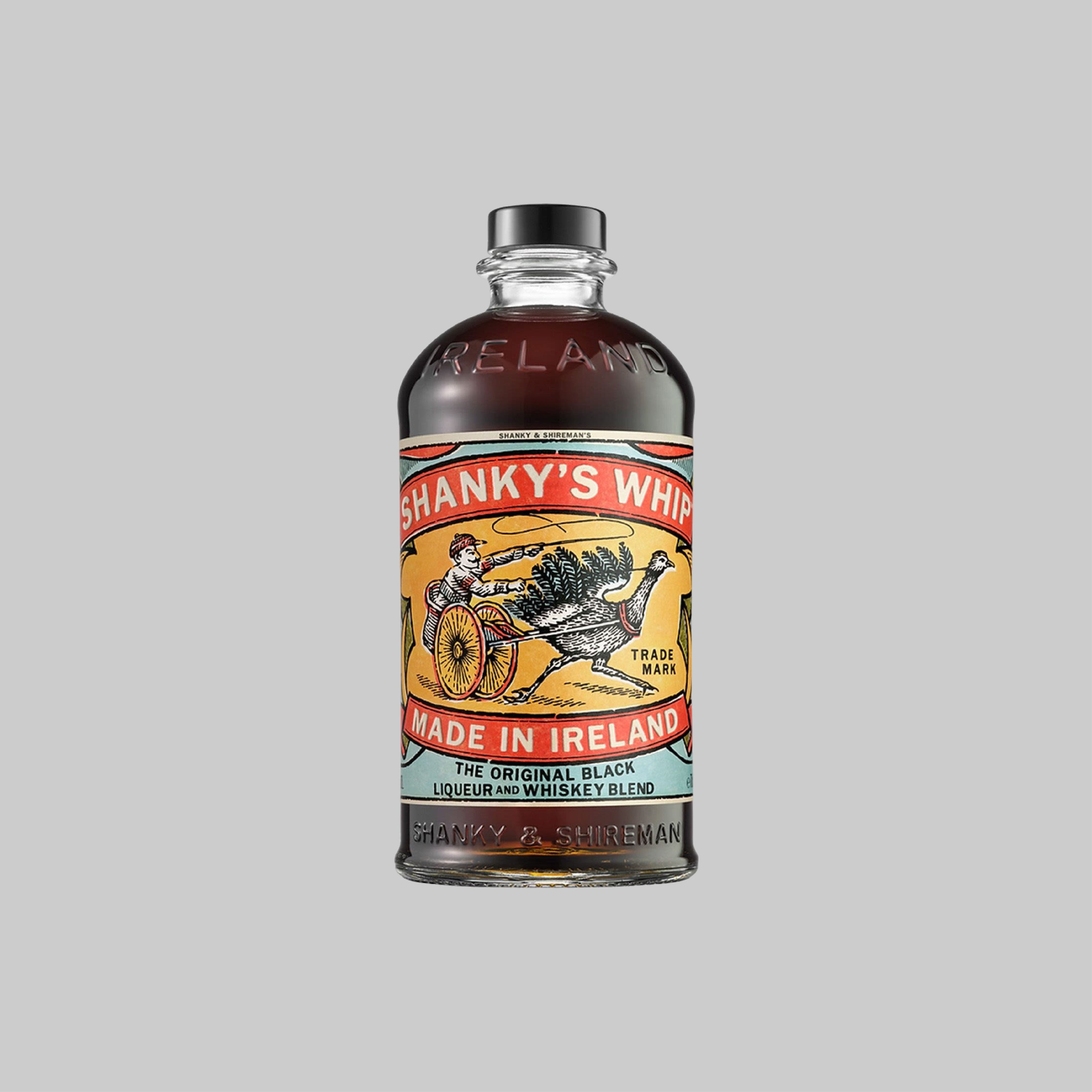 Shanky's Whip Black Irish Whiskey Liqueur 700ml 33.0% | TIME2DRINK